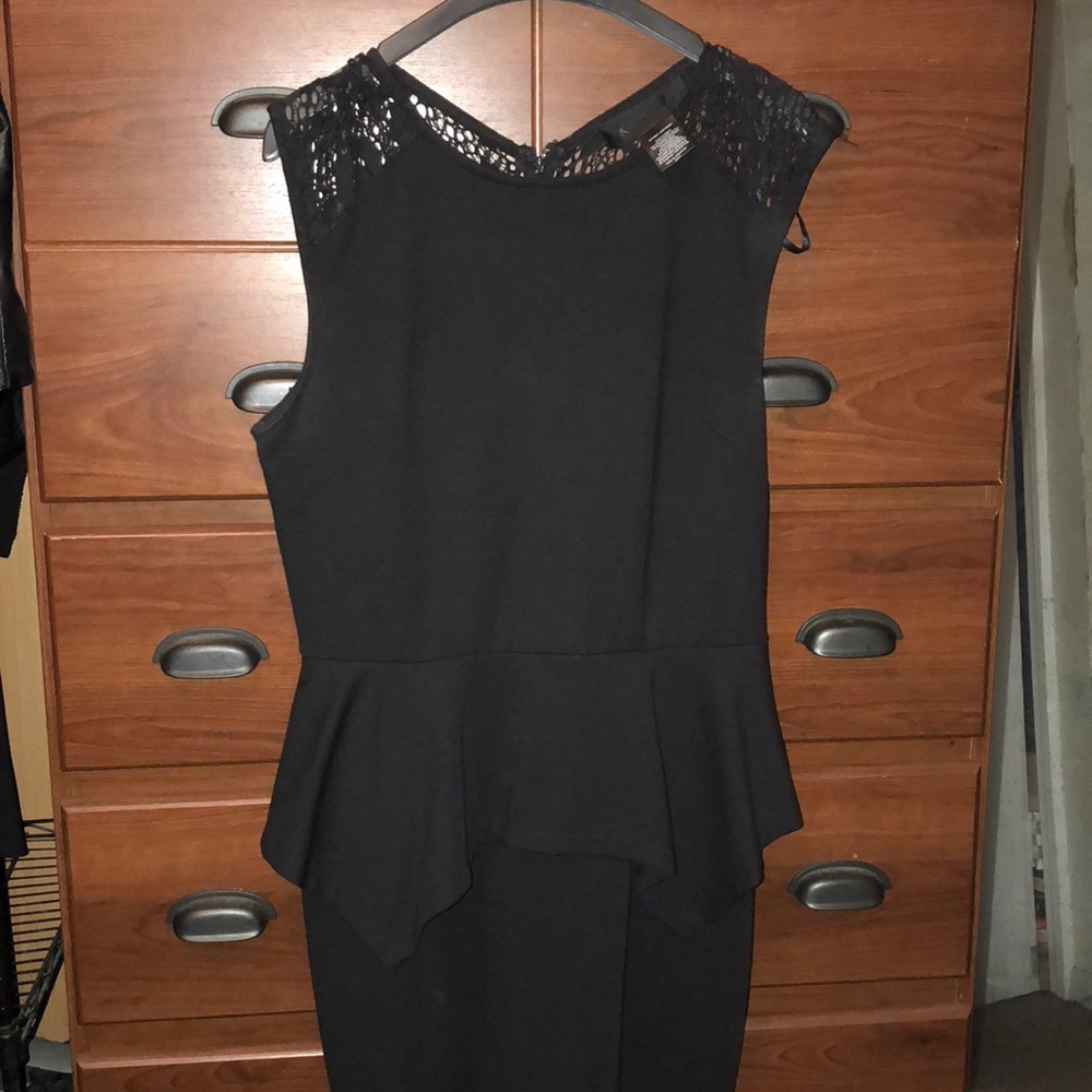 Kardashian Kollection Peplum Dress